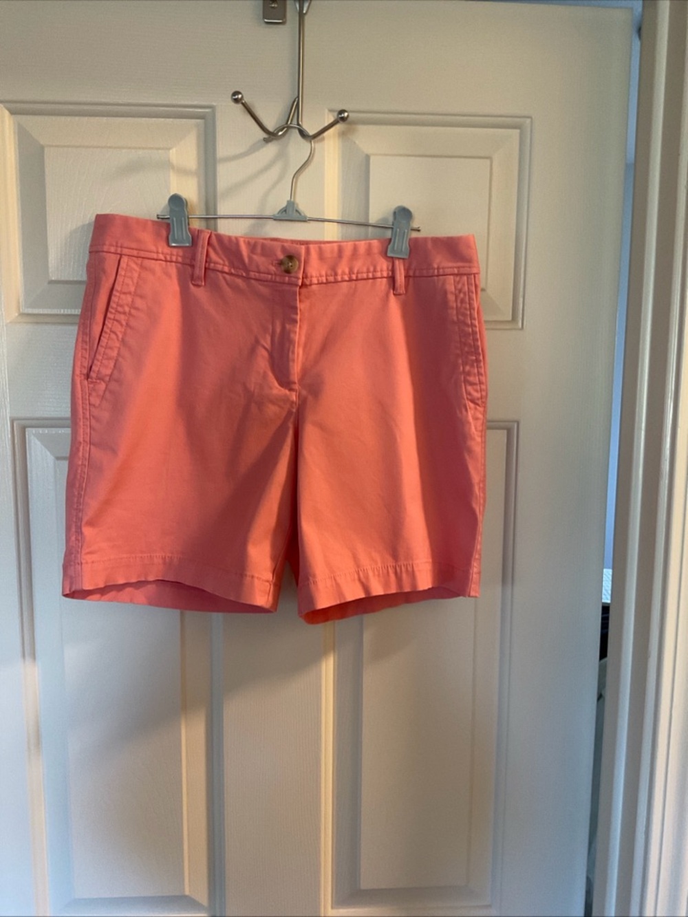 Talbots Women’s Coral Pink Chino Shorts